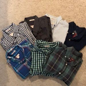 Dress shirt bundle 7 shirts!